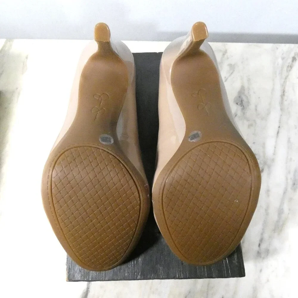 NiB Jessica Simpson Womens Calie Pump, chai Latte, 8.5,8.5 M US - Picture 10 of 15